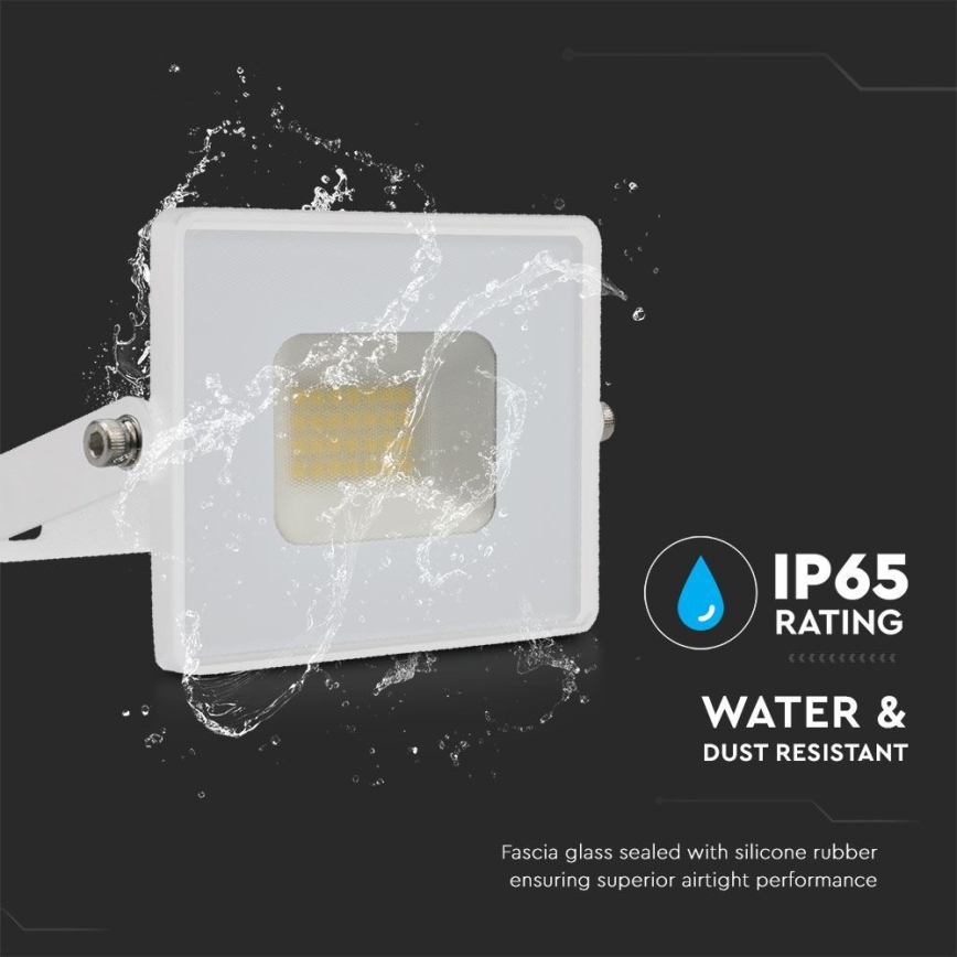 LED-Strahler LED/20W/230V 4000K IP65 weiß