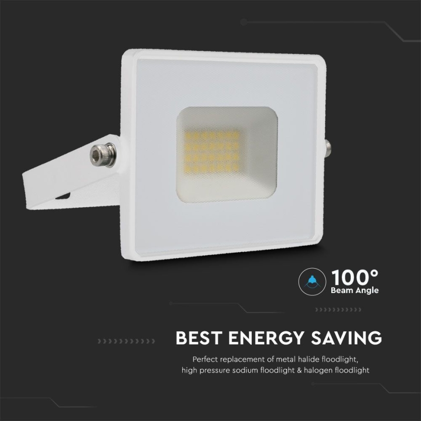 LED-Strahler LED/20W/230V 4000K IP65 weiß