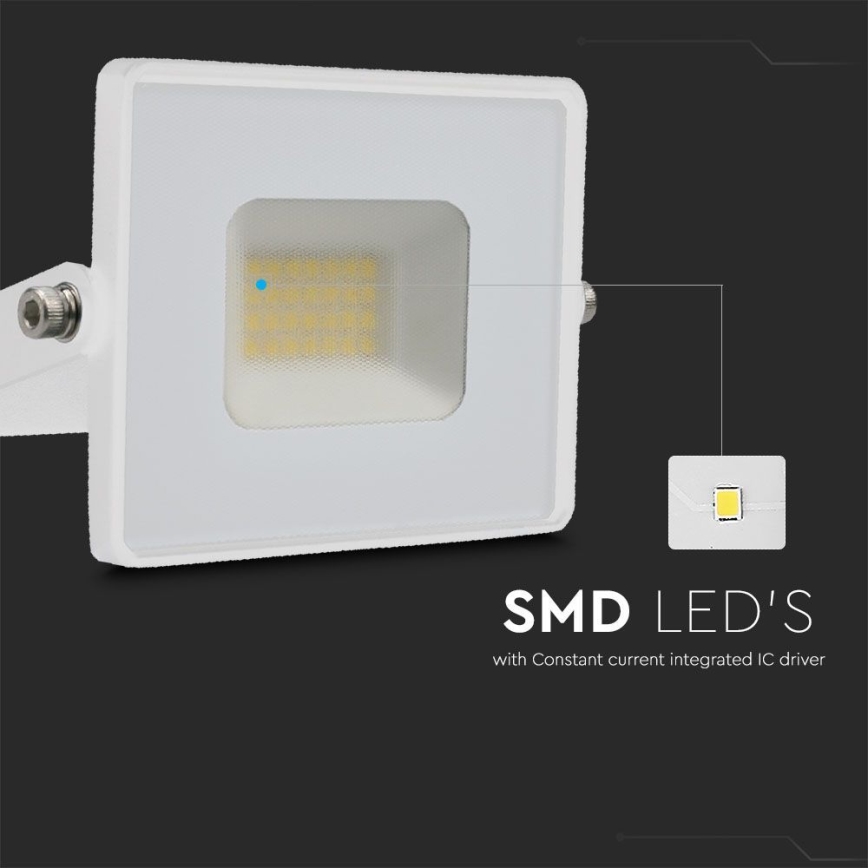 LED-Strahler LED/20W/230V 4000K IP65 weiß