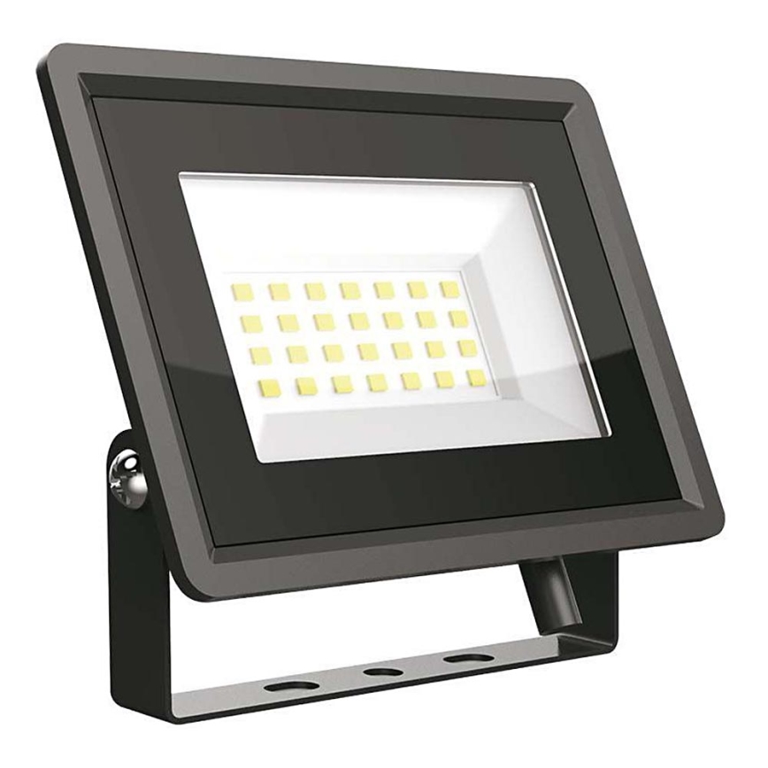 LED-Strahler LED/20W/230V 6500K IP65 schwarz