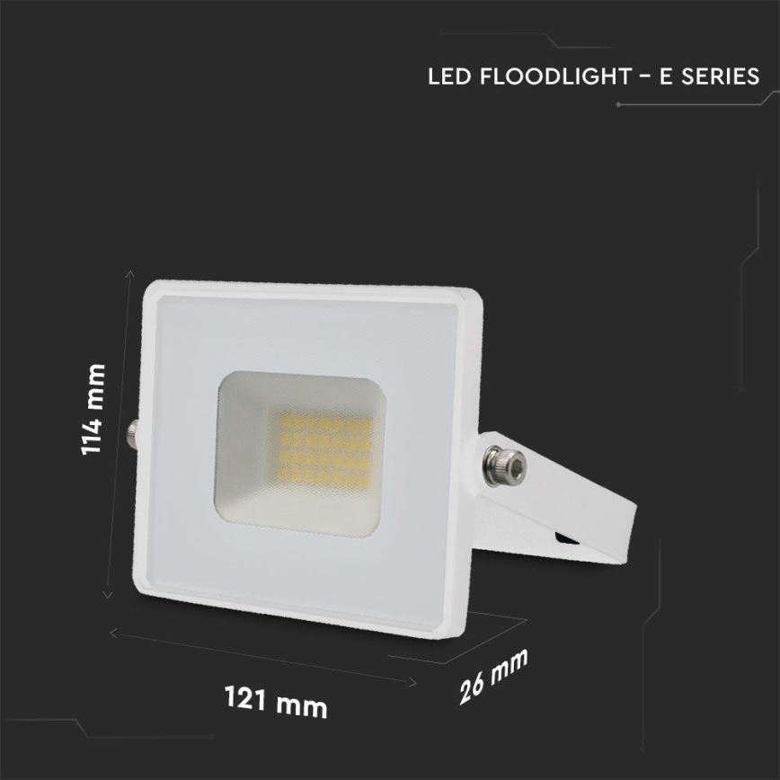 LED-Strahler LED/20W/230V 6500K IP65 weiß