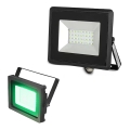 LED-Strahler LED/20W/230V IP65 grünes Licht