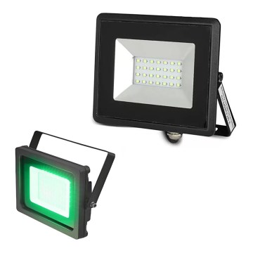 LED-Strahler LED/20W/230V IP65 grünes Licht