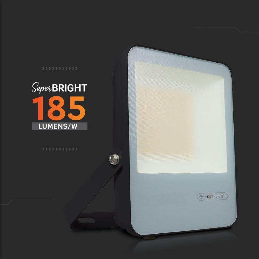 LED-Strahler LED/30W/230V 6400K IP65 schwarz