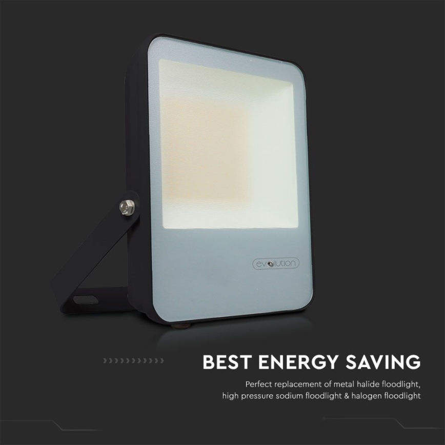 LED-Strahler LED/30W/230V 6400K IP65 schwarz