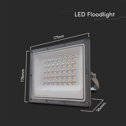 LED-Strahler LED/30W/230V IP65 3000/4000/6500K