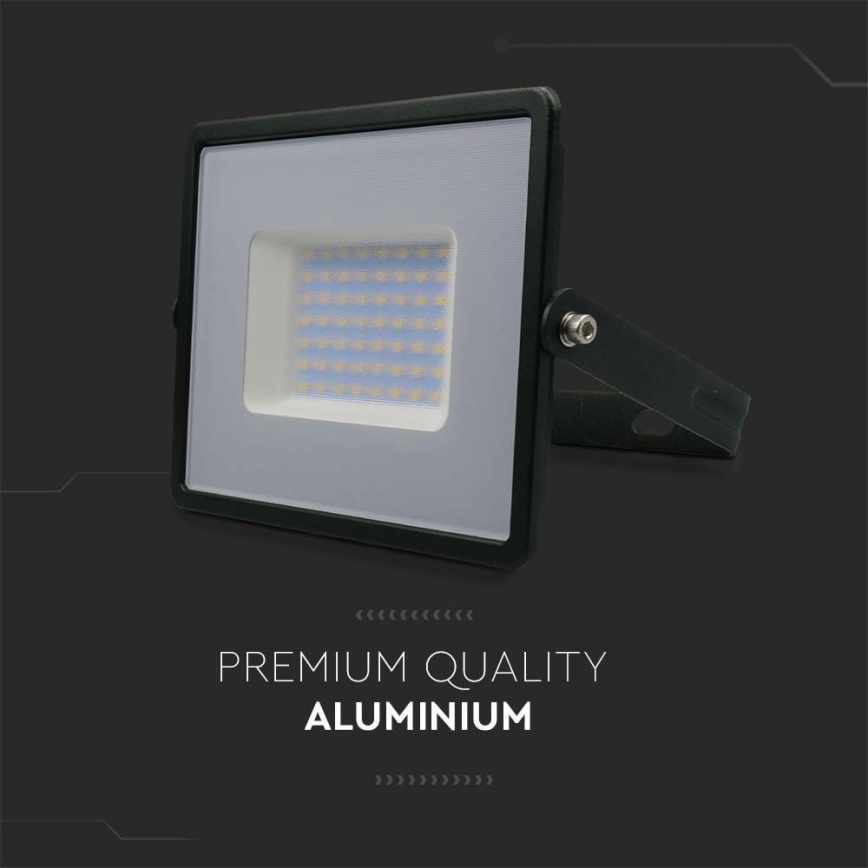 LED-Strahler LED/50W/230V 6500K IP65 schwarz
