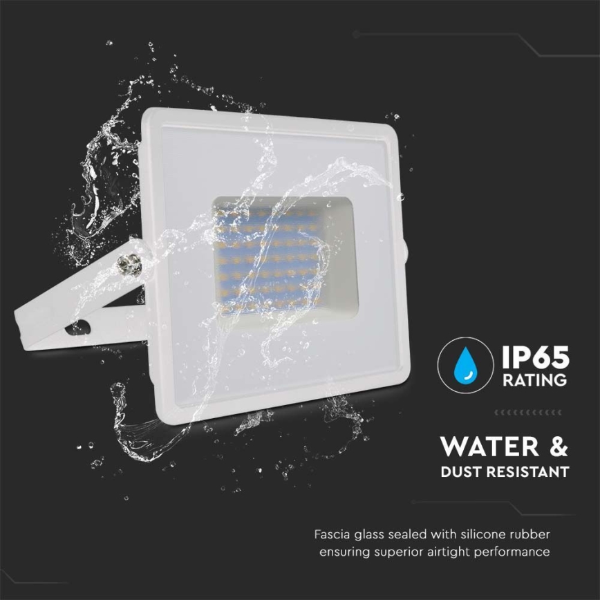 LED-Strahler LED/50W/230V 6500K IP65 weiß