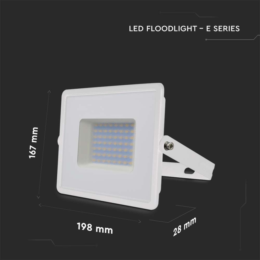 LED-Strahler LED/50W/230V 6500K IP65 weiß