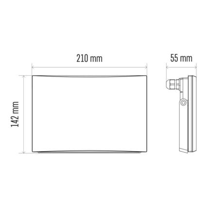 LED-Strahler LED/51W/230V IP65