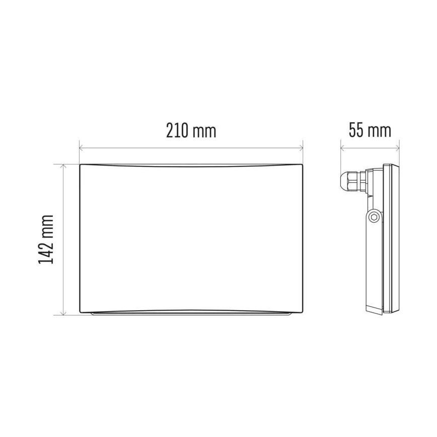 LED-Strahler LED/51W/230V IP65