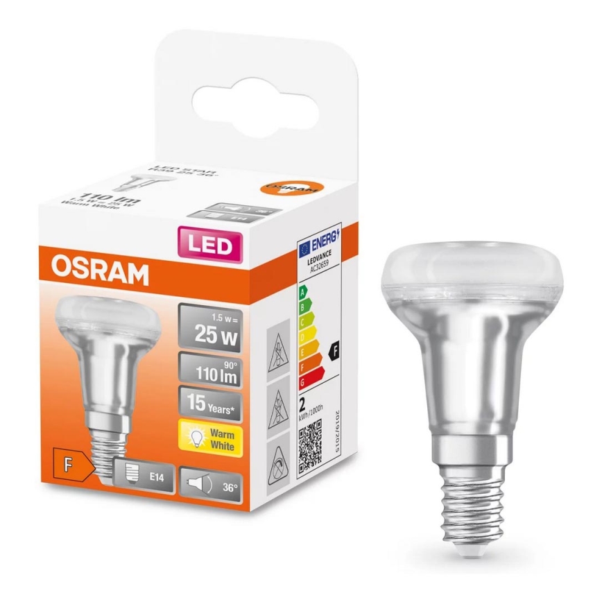 LED-Strahler-Leuchtmittel STAR E14/1,5W/230V 2700K - Osram