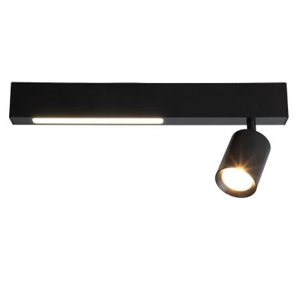 LED-Strahler MAGNET LED/5W/230V + 1xGU10/60W 3000/4000K schwarz