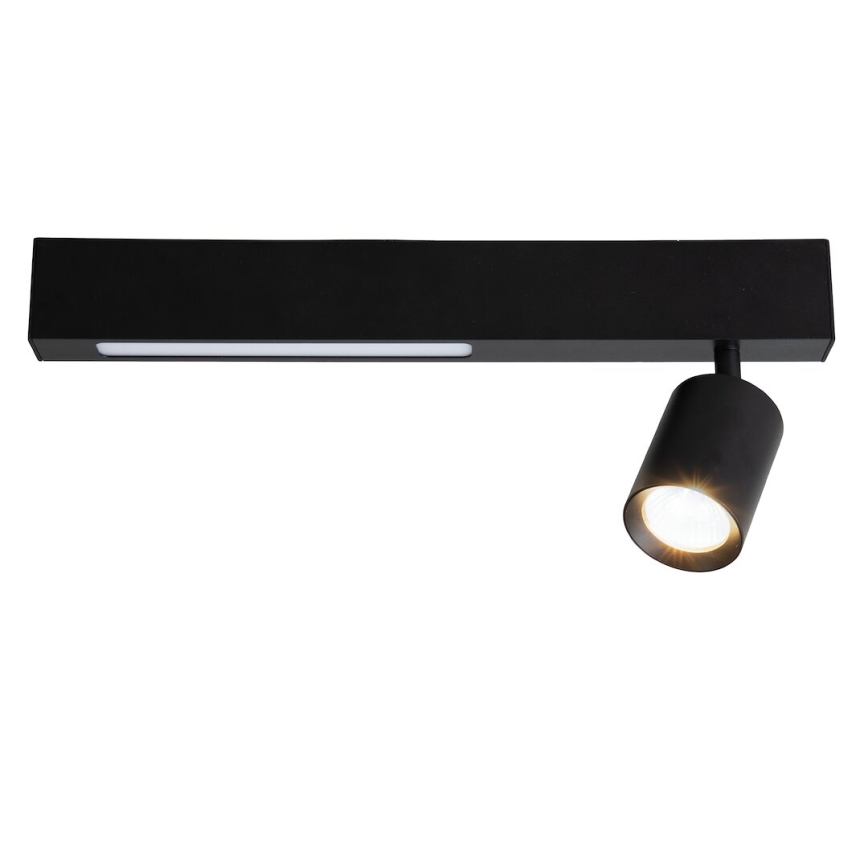 LED-Strahler MAGNET LED/5W/230V + 1xGU10/60W 3000/4000K schwarz