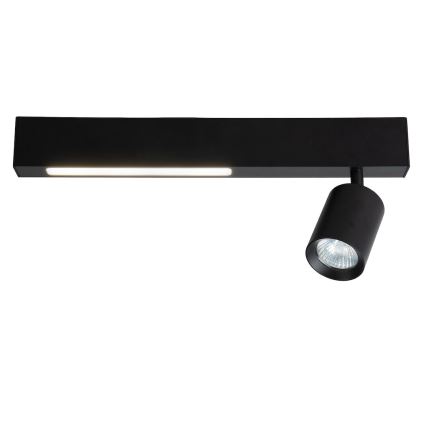 LED-Strahler MAGNET LED/5W/230V + 1xGU10/60W 3000/4000K schwarz