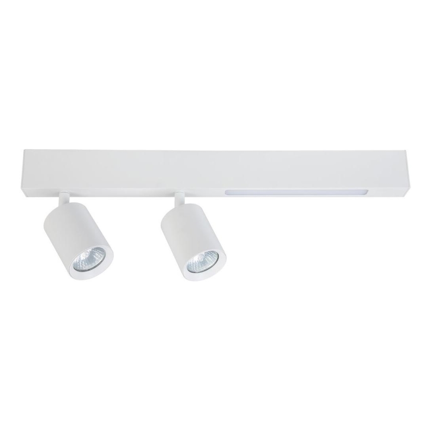 LED-Strahler MAGNET LED/5W/230V + 2xGU10/60W 3000/4000K weiß