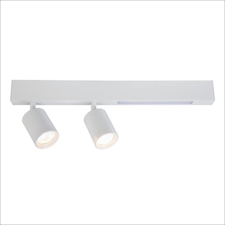 LED-Strahler MAGNET LED/5W/230V + 2xGU10/60W 3000/4000K weiß