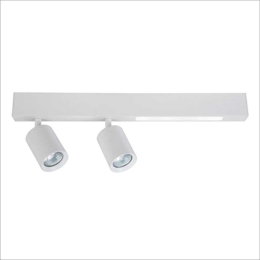 LED-Strahler MAGNET LED/5W/230V + 2xGU10/60W 3000/4000K weiß