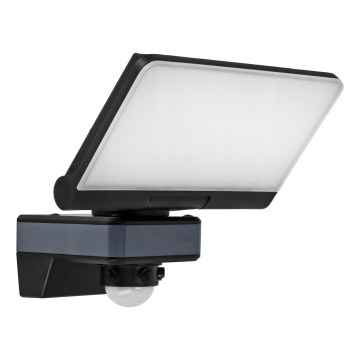 LED-Strahler mit Bewegungs- und Dämmerungssensor LED/44W/230V 4200K IP54 schwarz