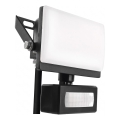 LED-Strahler mit Bewegungs- und Dämmerungssensor TAMBO EVO LED/10W/230V 4000K IP44 schwarz