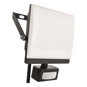 LED-Strahler mit Bewegungs- und Dämmerungssensor TAMBO EVO LED/50W/230V 4000K IP44 schwarz