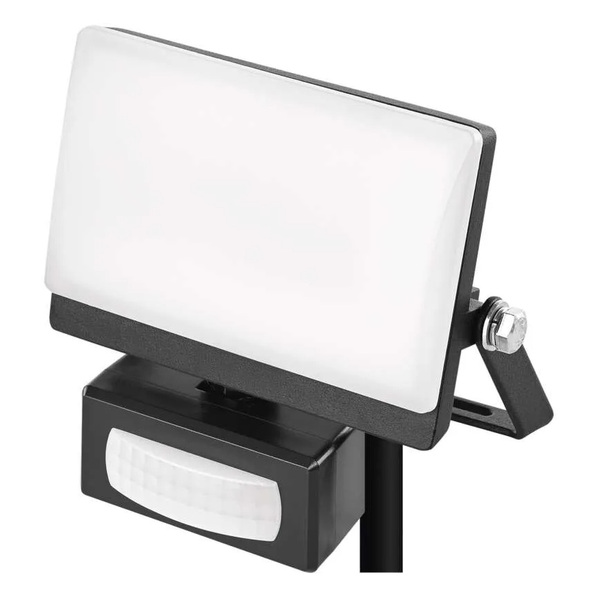 LED-Strahler mit Bewegungs- und Dämmerungssensor TAMBO EVO LED/10W/230V 4000K IP44 schwarz