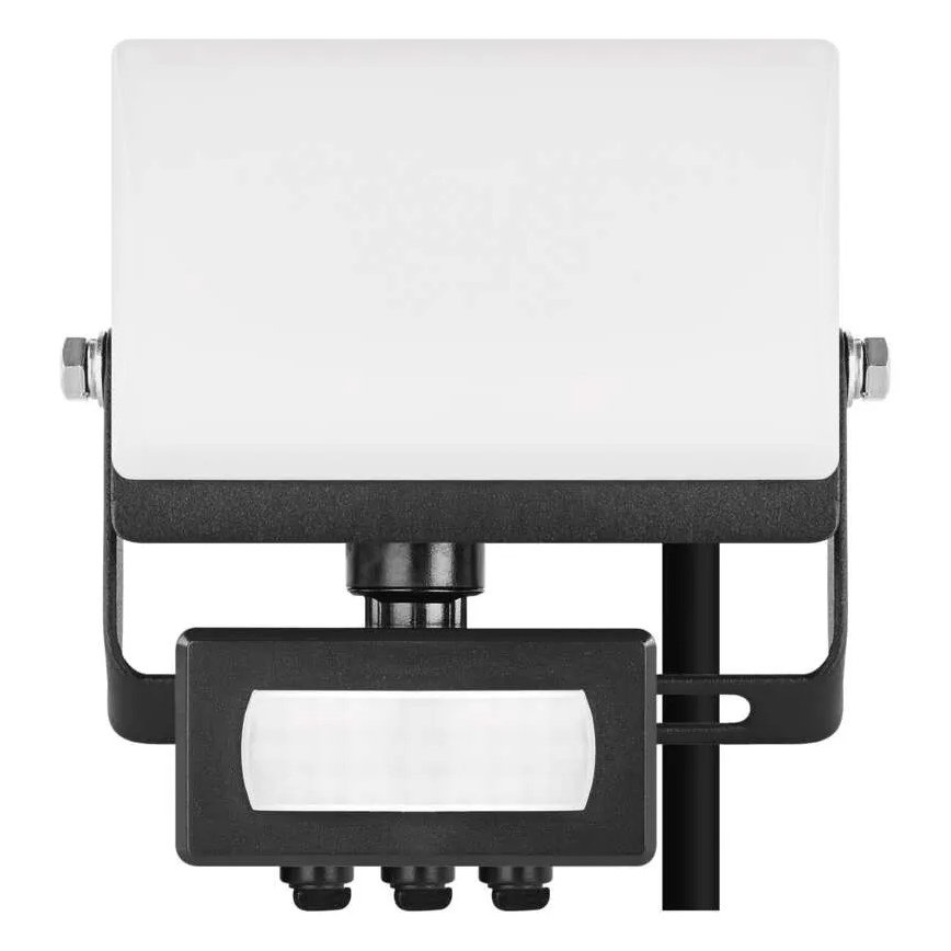 LED-Strahler mit Bewegungs- und Dämmerungssensor TAMBO EVO LED/10W/230V 4000K IP44 schwarz