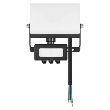 LED-Strahler mit Bewegungs- und Dämmerungssensor TAMBO EVO LED/10W/230V 4000K IP44 schwarz