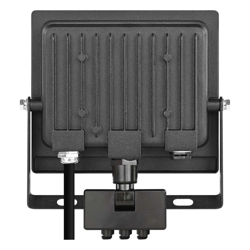 LED-Strahler mit Bewegungs- und Dämmerungssensor TAMBO EVO LED/30W/230V 4000K IP44 schwarz