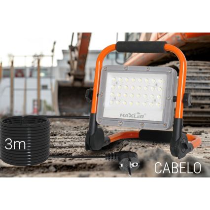 LED-Gestell mit Stativ LED/50W/230V 5000K IP65 orange