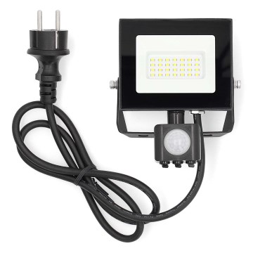 LED-Strahler mit Sensor LED/20W/230V 4000K IP44