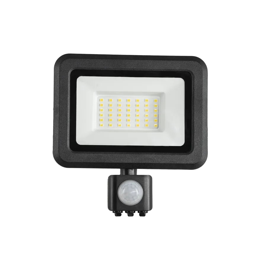LED-Strahler mit Sensor LED/30W/230V 4000K IP44