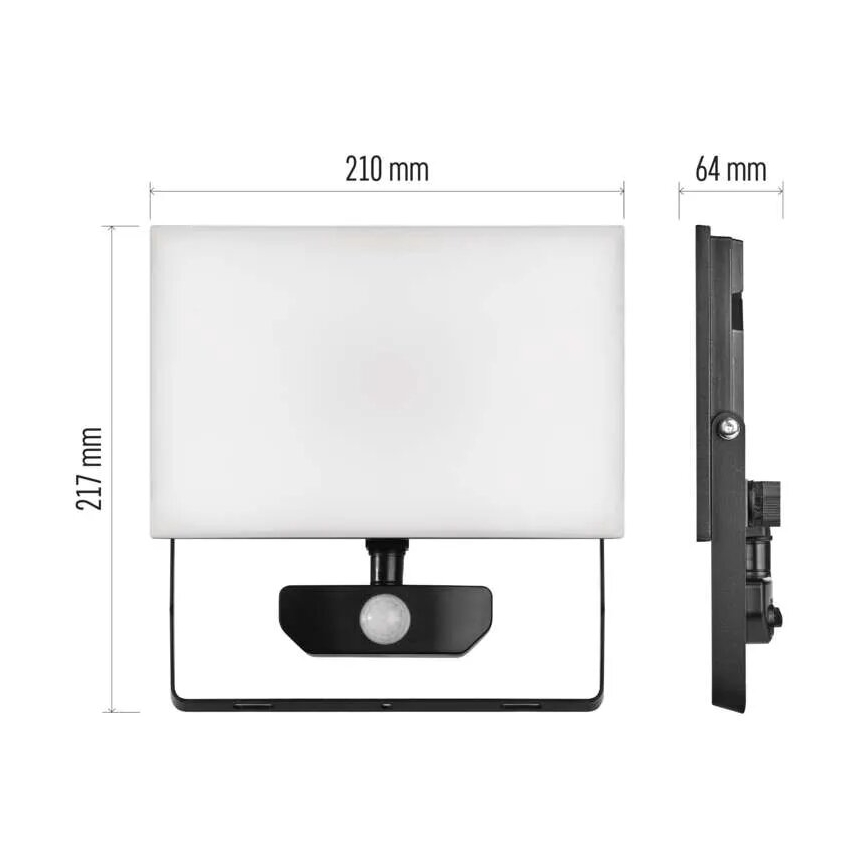 LED-Strahler mit Sensor TAMBO LED/50W/230V 4000K IP54