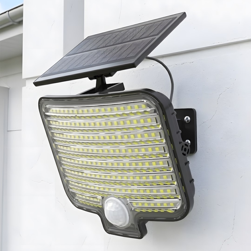 LED-Strahler mit Sensor und Solarpanel ALEX LED/5,5W/3,7V 1200 mAh IP44