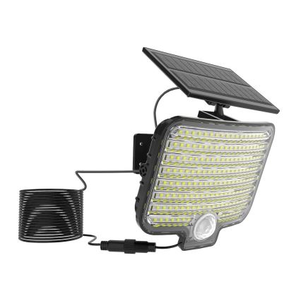 LED-Strahler mit Sensor und Solarpanel ALEX LED/5,5W/3,7V 1200 mAh IP44