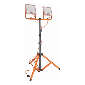 LED-Strahler mit Stativ 2xLED/50W/230V 4500K IP65 orange