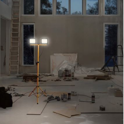 LED-Strahler mit Stativ NOCTIS 2xLED/50W/230V 4000K IP65