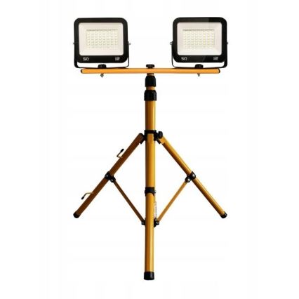 LED-Strahler mit Stativ NOCTIS 2xLED/50W/230V 4000K IP65