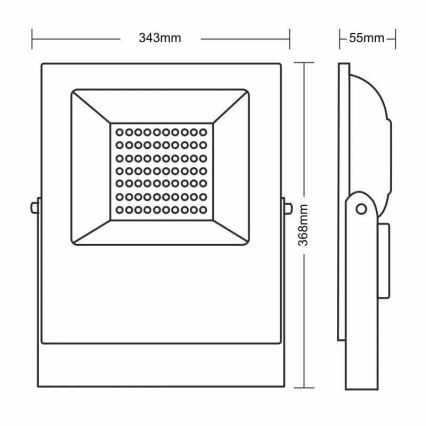 LED-Strahler PROFI PLUS LED/100W/230V 5000K IP66