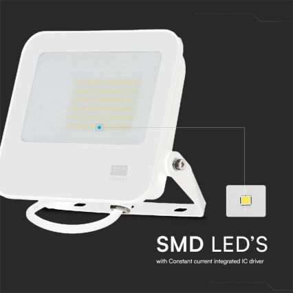 LED-Strahler SAMSUNG CHIP LED/50W/230V 4000K IP65 weiß