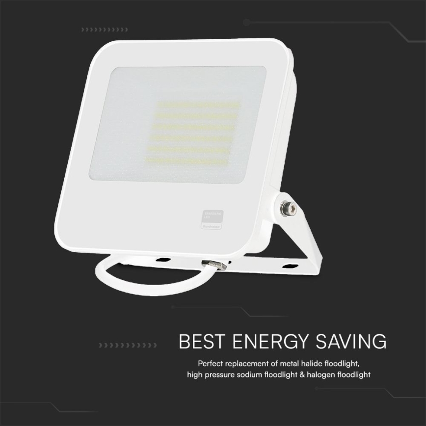 LED-Strahler SAMSUNG CHIP LED/50W/230V 4000K IP65 weiß