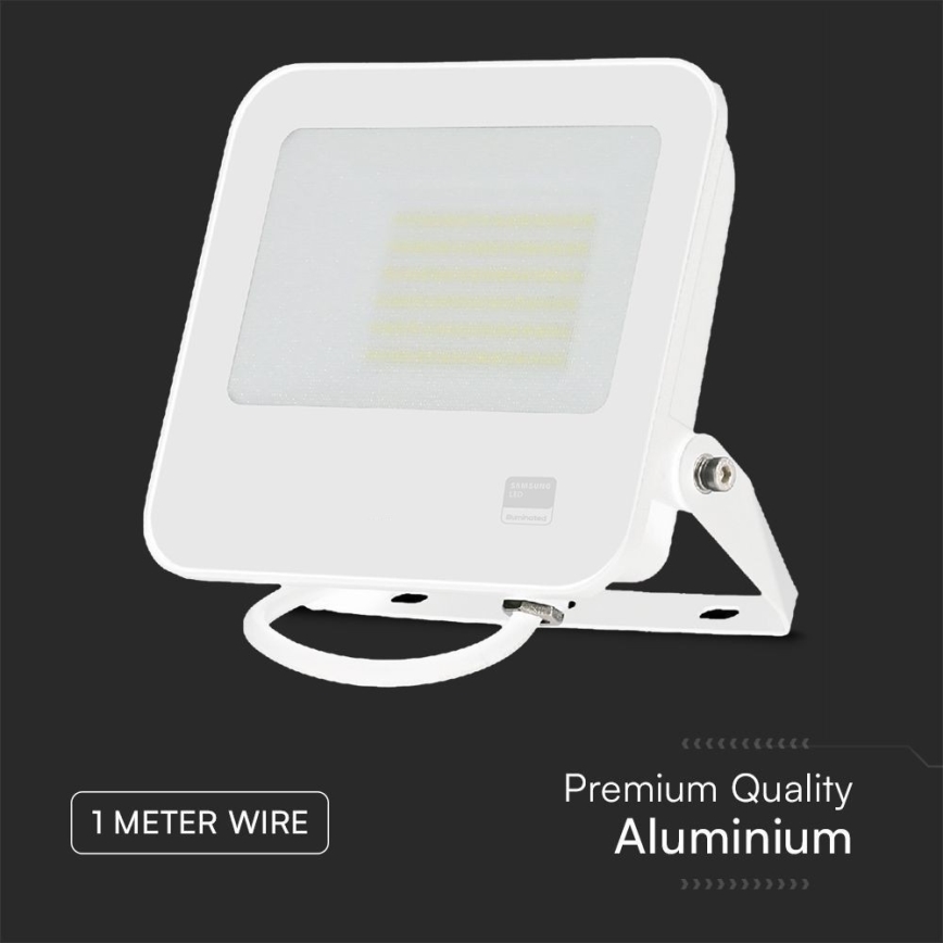 LED-Strahler SAMSUNG CHIP LED/50W/230V 4000K IP65 weiß