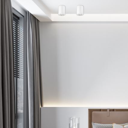 LED-Strahler TACO 1xE27/15W/230V weiß