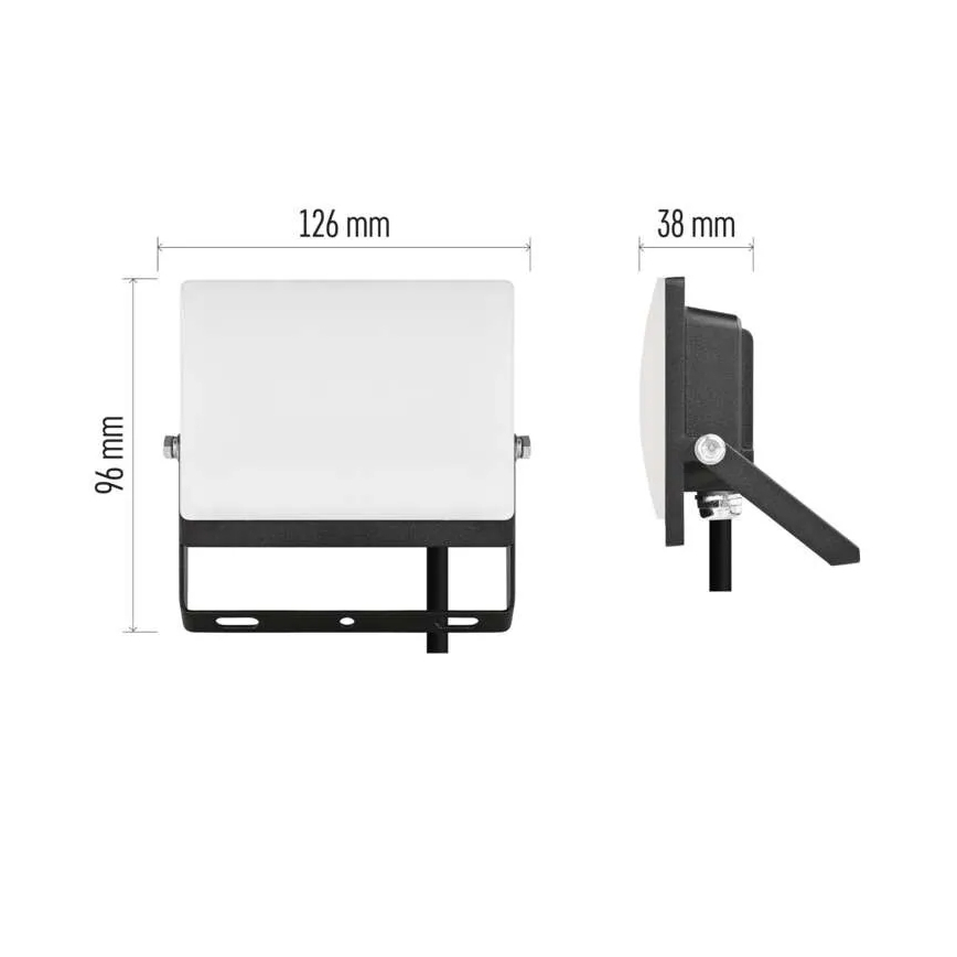 LED-Strahler TAMBO EVO, 20 W, 230 V, 4000 K, IP65, schwarz