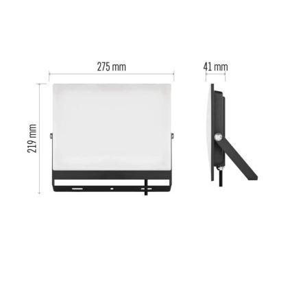 LED-Strahler TAMBO EVO LED/100W/230V 4000K IP65 schwarz