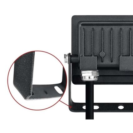LED-Strahler TAMBO EVO LED/10W/230V 4000K IP65 schwarz