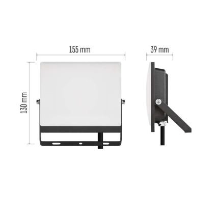 LED-Strahler TAMBO EVO LED/30W/230V 4000K IP65 schwarz
