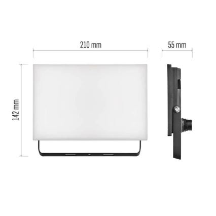LED-Strahler TAMBO LED/50W/230V 4000K IP65