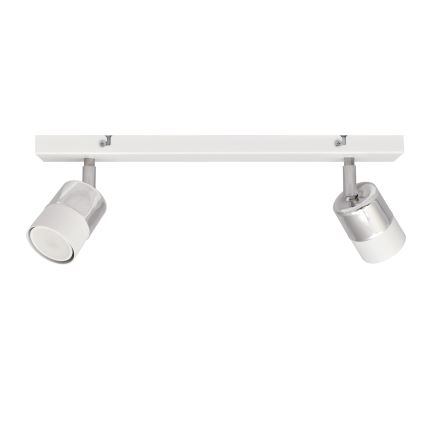 LED-Strahler TUBSSON 2xGU10/4,8W/230V weiß/glänzendes Chrom