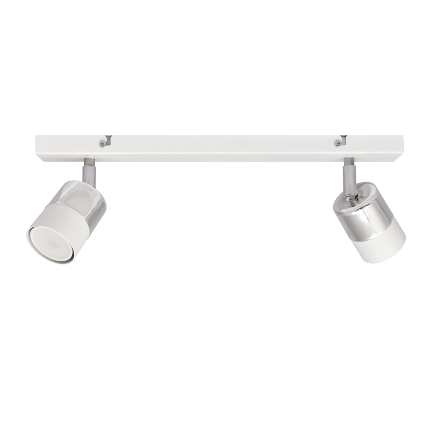 LED-Strahler TUBSSON 2xGU10/4,8W/230V weiß/glänzendes Chrom